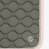 PS of Sweden Vintage Monogram Jump Saddle Pad - Mist Green - PS of Sweden - Equiluxe Tack