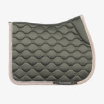 PS of Sweden Vintage Monogram Jump Saddle Pad - Mist Green - PS of Sweden - Equiluxe Tack