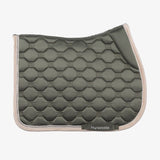 PS of Sweden Vintage Monogram Jump Saddle Pad - Mist Green - PS of Sweden - Equiluxe Tack