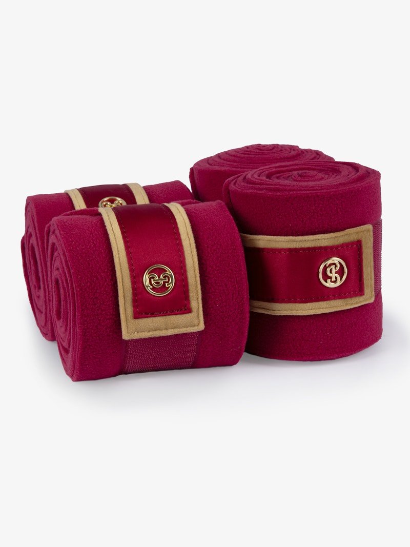 PS of Sweden Vintage Monogram Polos - Midnight Fuchsia - PS of Sweden - Equiluxe Tack