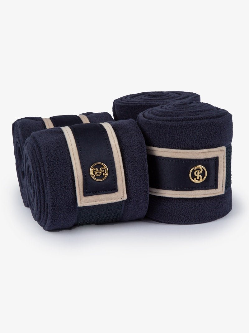 PS of Sweden Vintage Monogram Polos - Navy - PS of Sweden - Equiluxe Tack