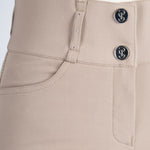 PS of Sweden Zephyra Laser Cut Breeches - Greige - PS of Sweden - Equiluxe Tack