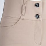 PS of Sweden Zephyra Laser Cut Breeches - Greige - PS of Sweden - Equiluxe Tack