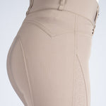 PS of Sweden Zephyra Laser Cut Breeches - Greige - PS of Sweden - Equiluxe Tack