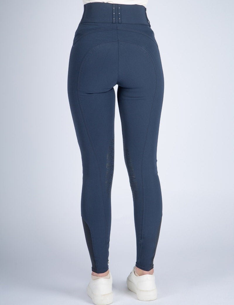 PS of Sweden Zephyra Laser Cut Breeches - Navy - PS of Sweden - Equiluxe Tack