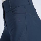 PS of Sweden Zephyra Laser Cut Breeches - Navy - PS of Sweden - Equiluxe Tack
