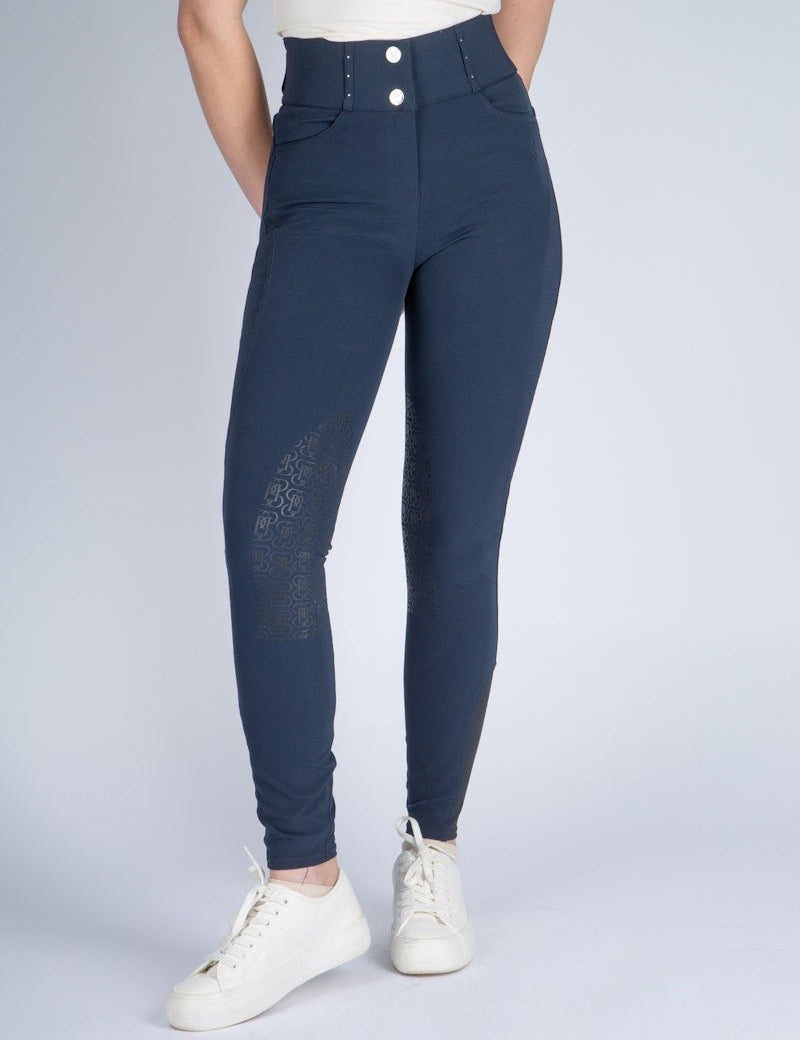 PS of Sweden Zephyra Laser Cut Breeches - Navy - PS of Sweden - Equiluxe Tack