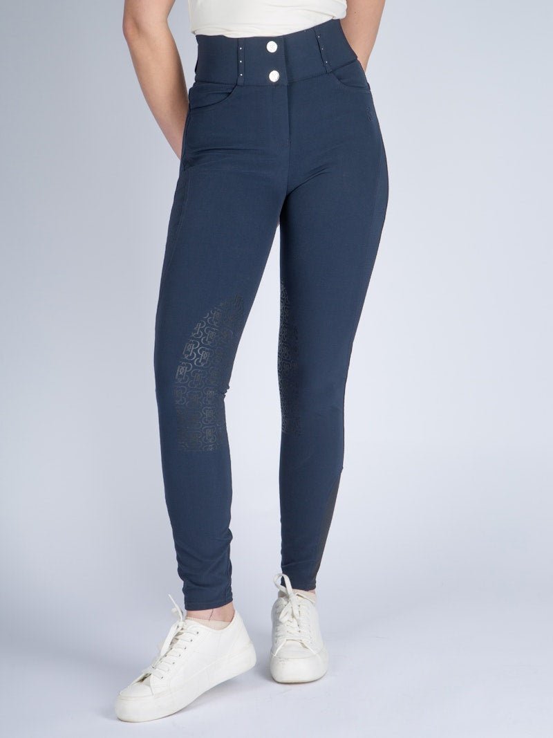 PS of Sweden Zephyra Laser Cut Breeches - Navy - PS of Sweden - Equiluxe Tack