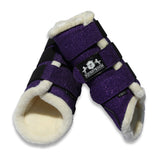 Purple Amethyst Brushing Boots - Equestroom - Equiluxe Tack