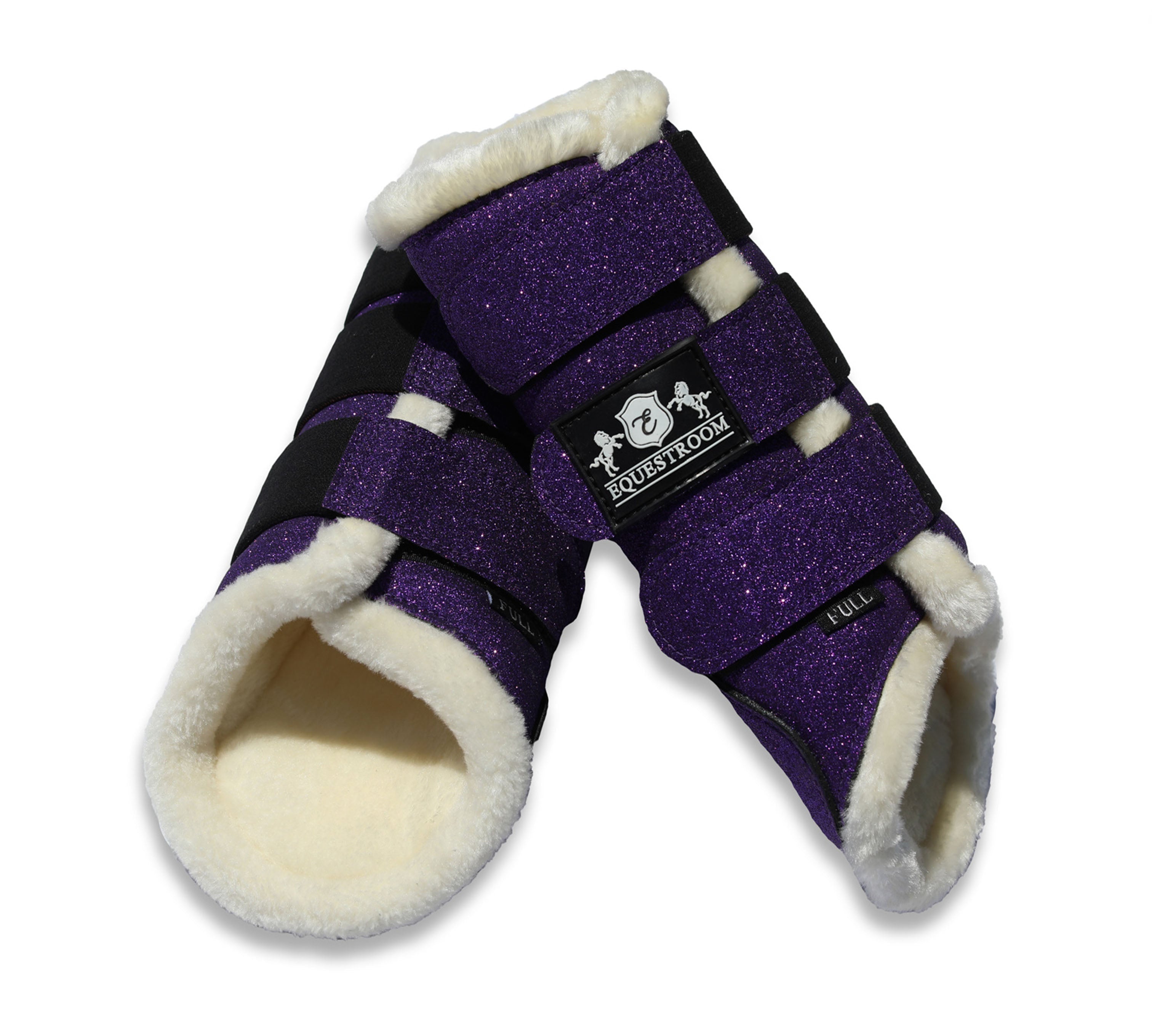 Purple Amethyst Brushing Boots - Equestroom - Equiluxe Tack