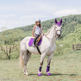 Purple Amethyst Brushing Boots - Equestroom - Equiluxe Tack