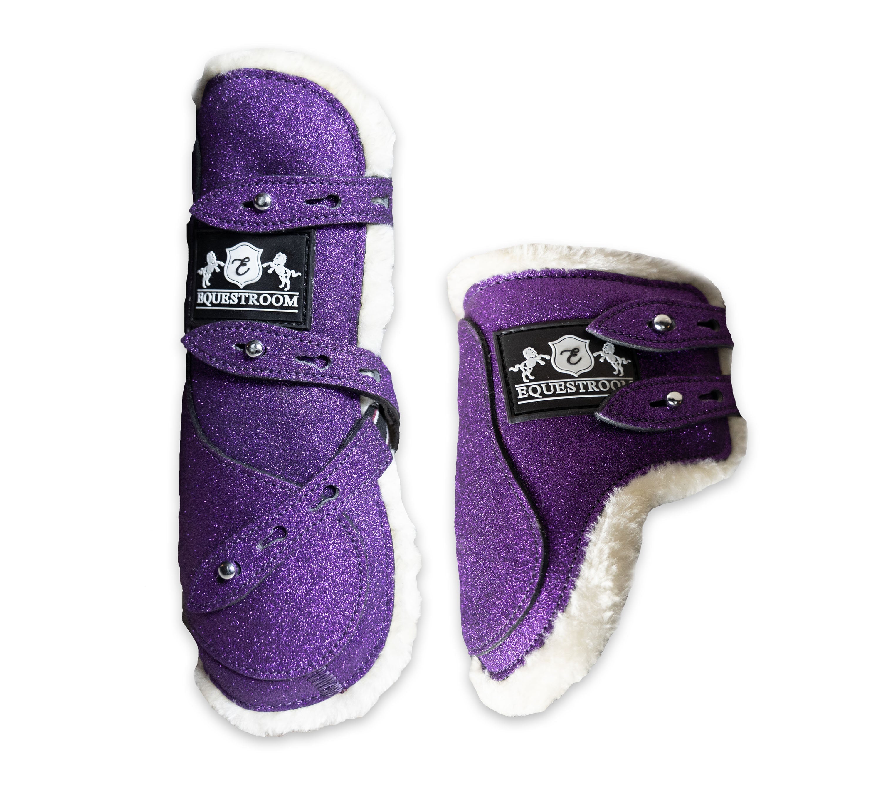 Purple Amethyst Open - Front Boots - Equestroom - Equiluxe Tack