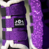 Purple Amethyst Saddle Pad Set - Equestroom - Equiluxe Tack