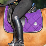 Purple Amethyst Saddle Pad Set - Equestroom - Equiluxe Tack