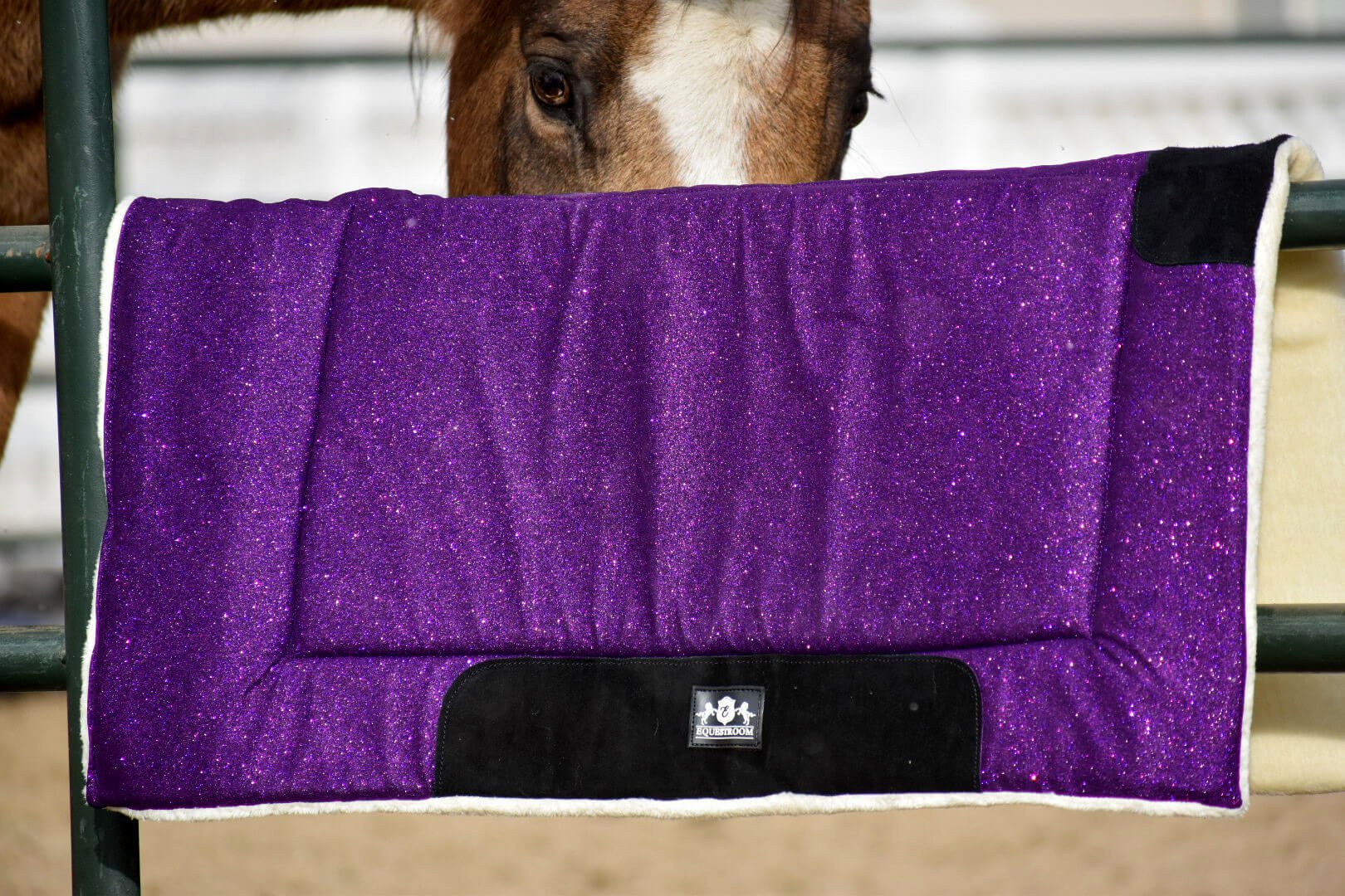 Purple Amethyst Western Saddle Pad - Equestroom - Equiluxe Tack