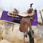 Purple Amethyst Western Saddle Pad - Equestroom - Equiluxe Tack