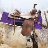 Purple Amethyst Western Saddle Pad - Equestroom - Equiluxe Tack