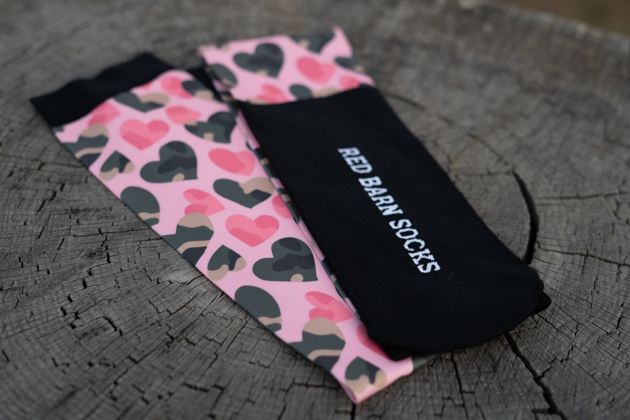 Red Barn Socks "Barn Crush" - Red Barn Socks - Equiluxe Tack