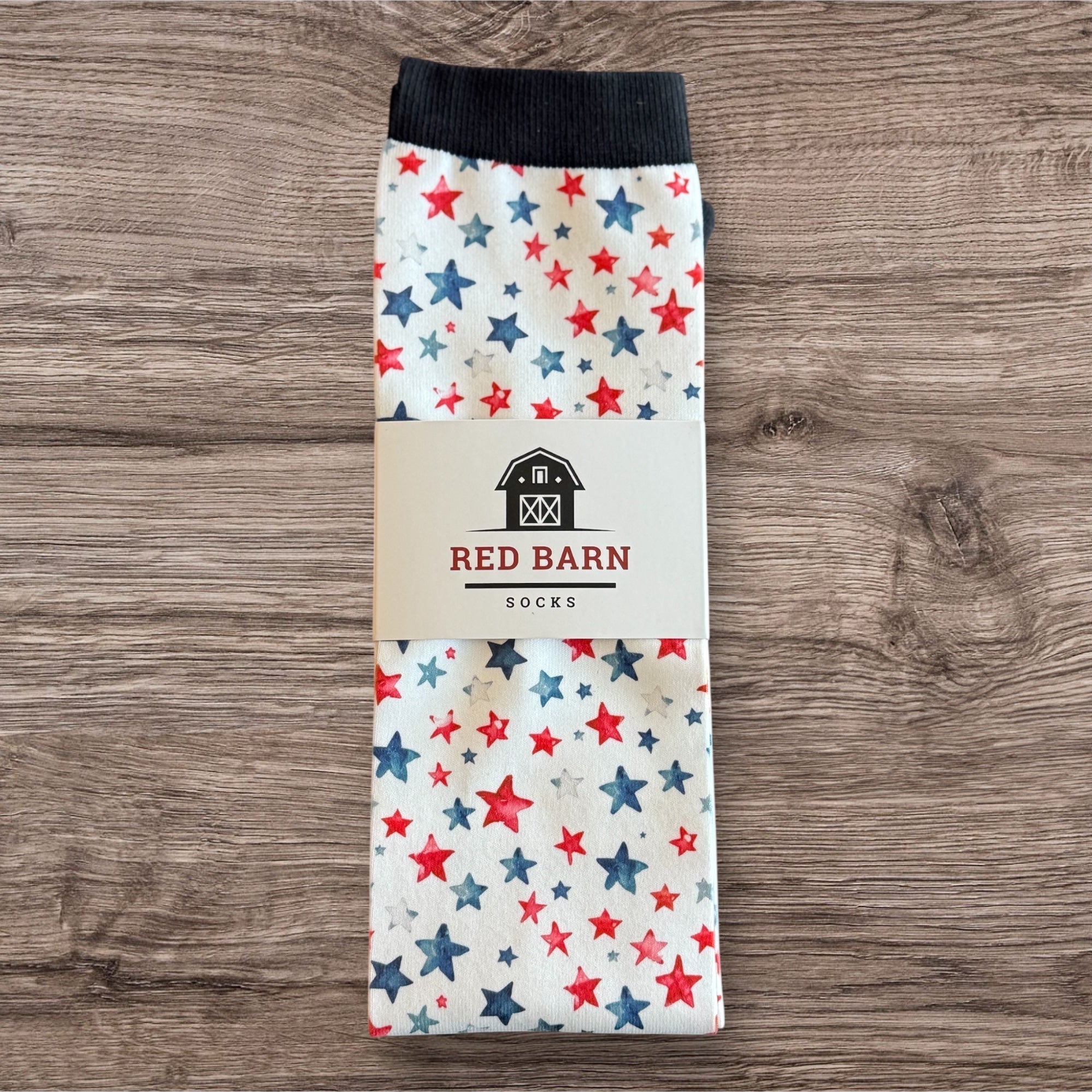 Red Barn Socks "Be A Star" - Red Barn Socks - Equiluxe Tack