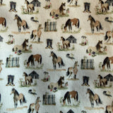 Red Barn Socks "Hay There Bestie" - Petite - Red Barn Socks - Equiluxe Tack