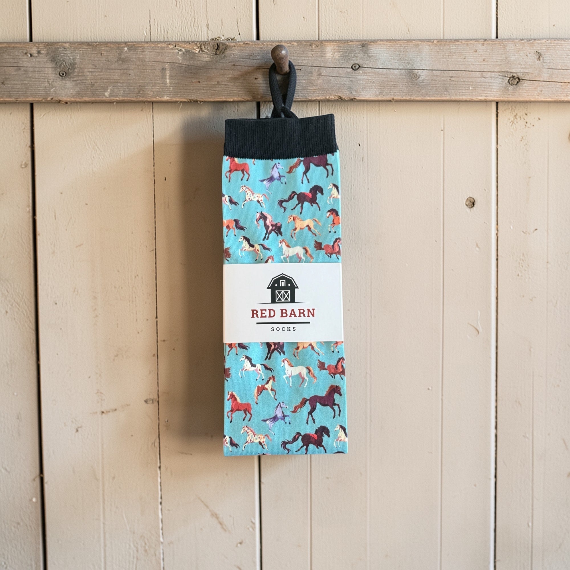 Red Barn Socks "Horsin' Around" - Petite - Red Barn Socks - Equiluxe Tack