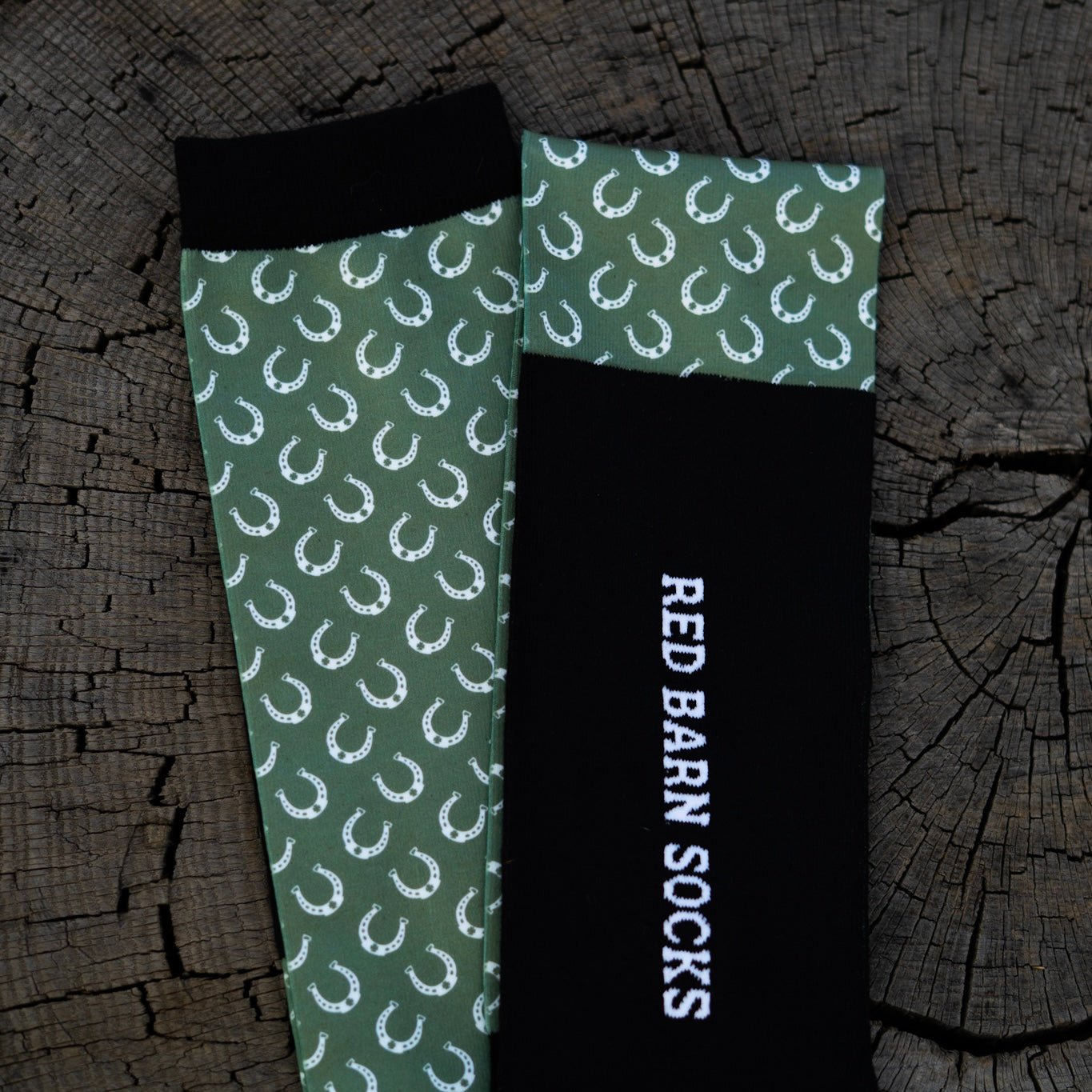 Red Barn Socks "Lucky You" - Red Barn Socks - Equiluxe Tack