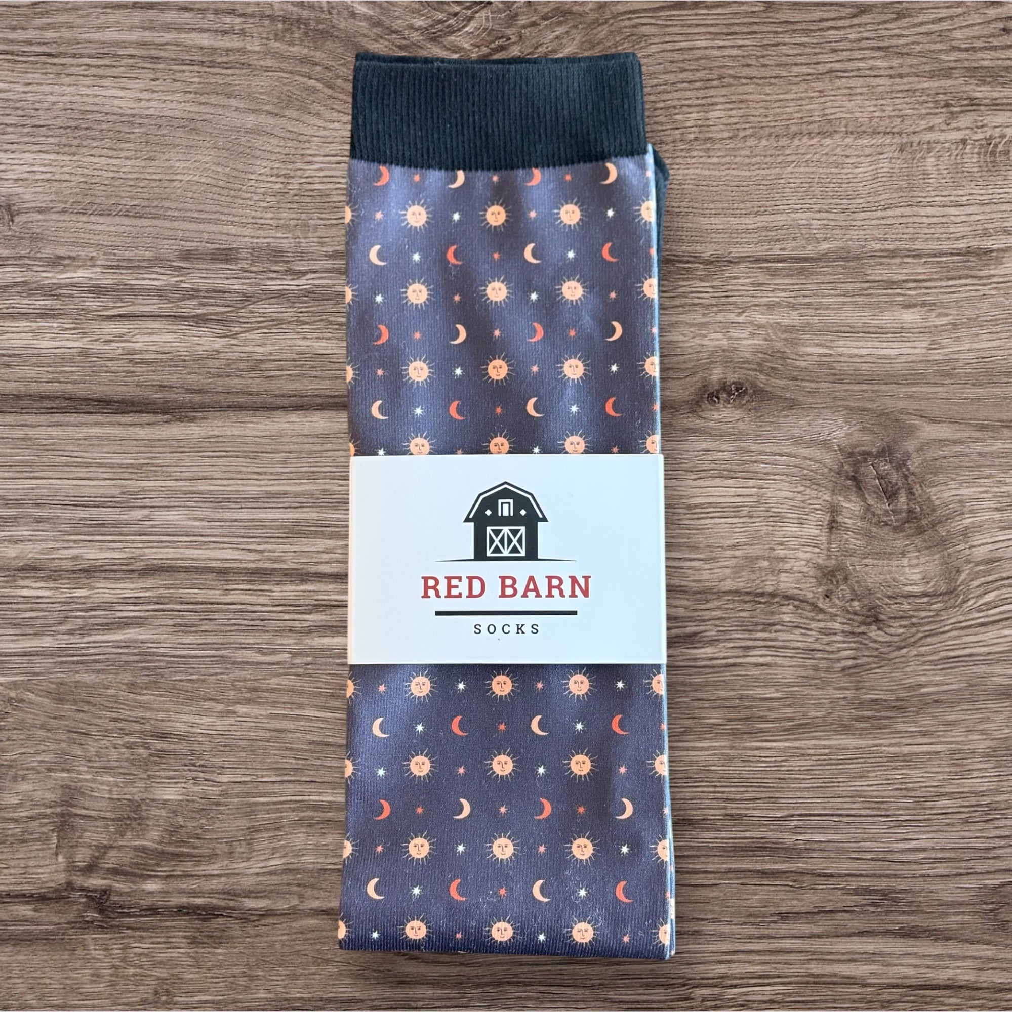 Red Barn Socks "Over The Moon" - Red Barn Socks - Equiluxe Tack