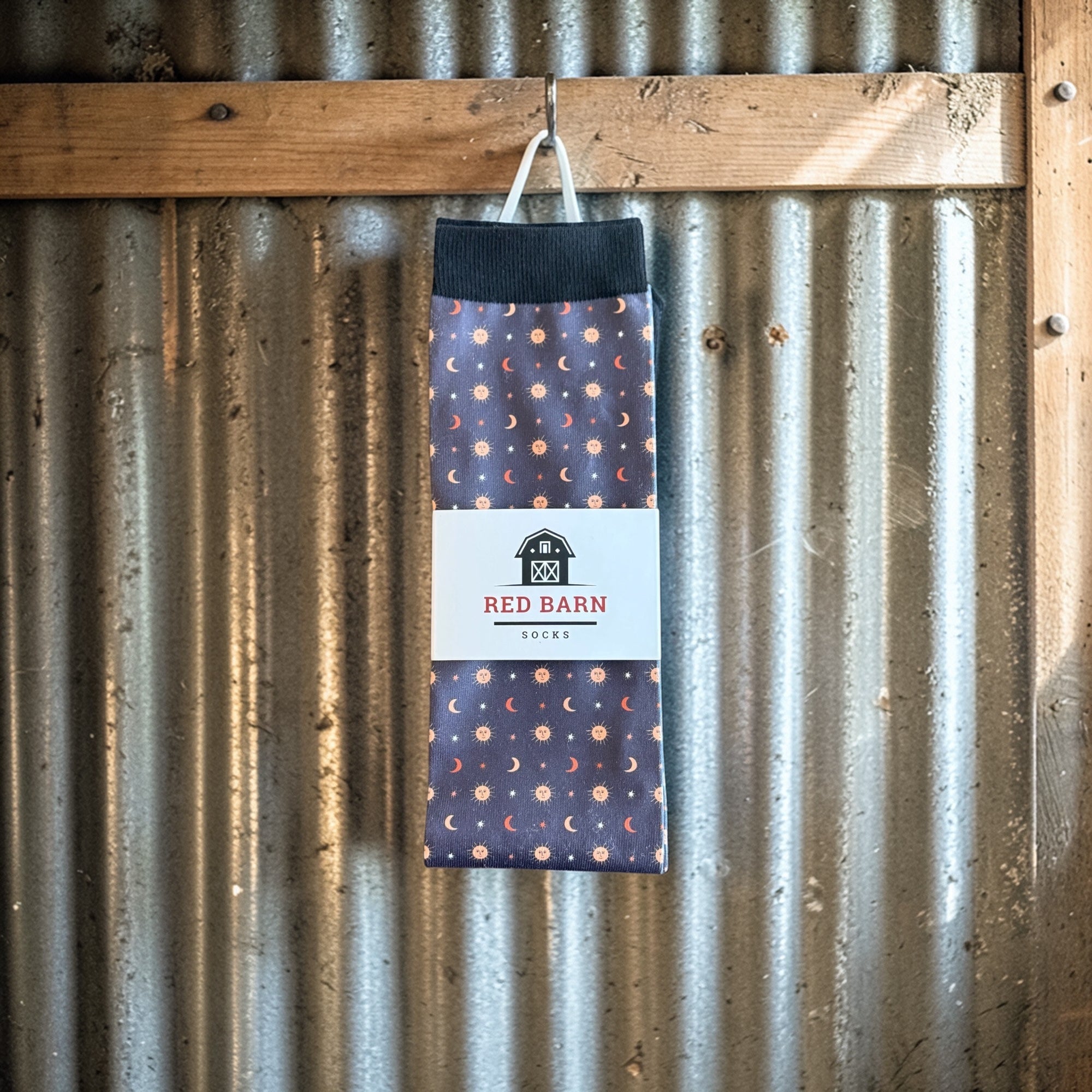 Red Barn Socks "Over The Moon" - Red Barn Socks - Equiluxe Tack