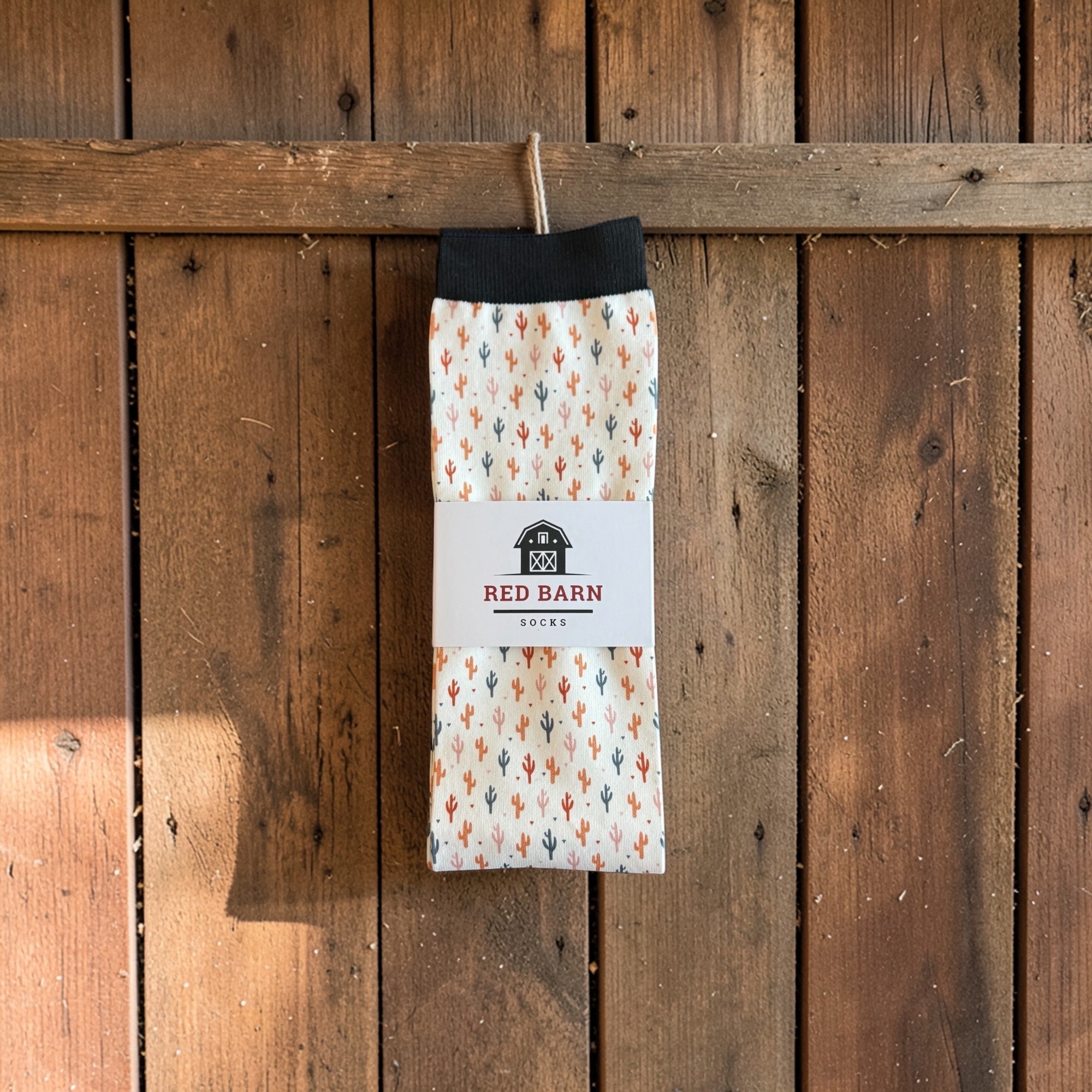 Red Barn Socks "Stay Sharp" - Red Barn Socks - Equiluxe Tack