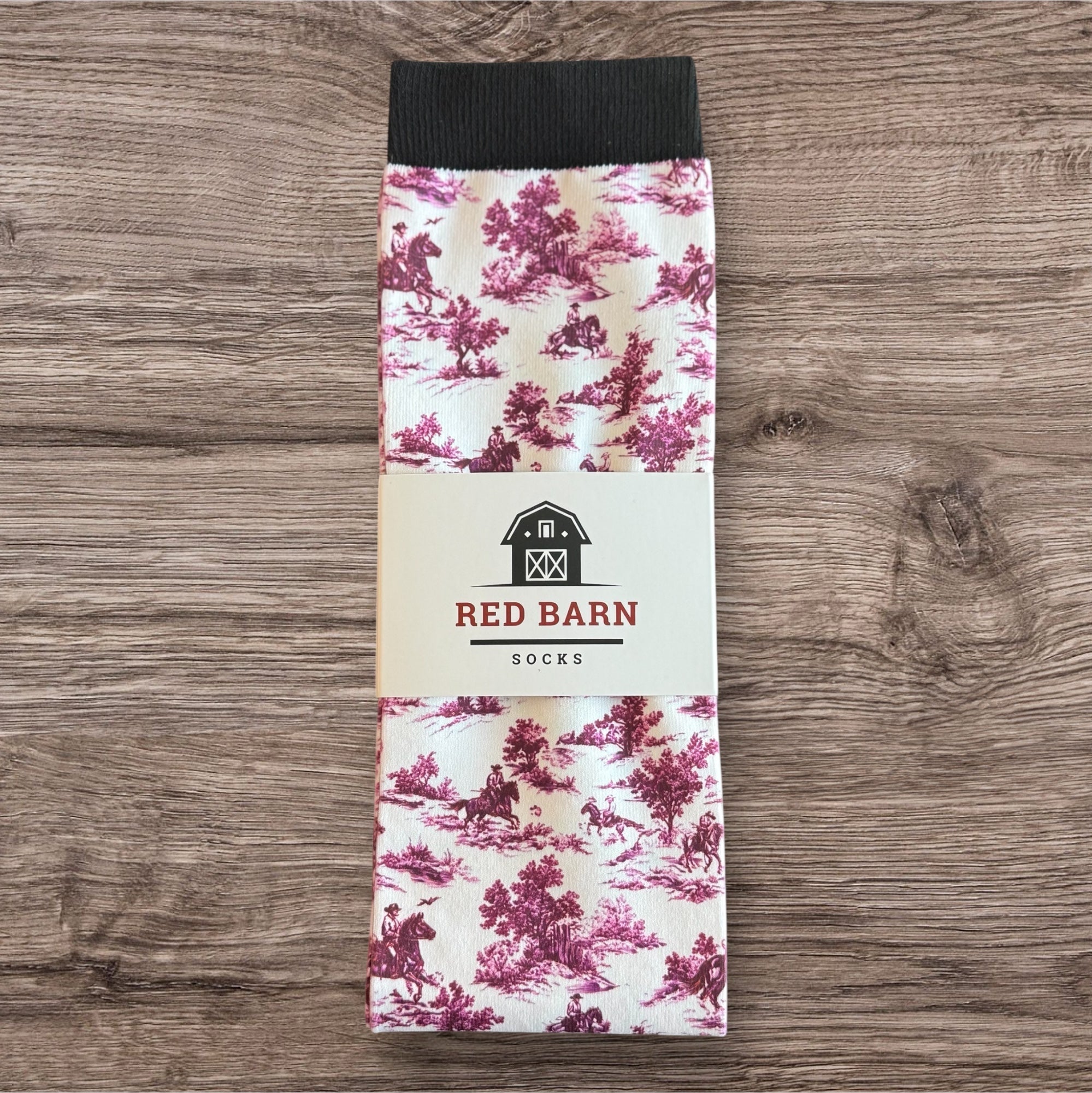 Red Barn Socks "Trailside Tales" - Red Barn Socks - Equiluxe Tack