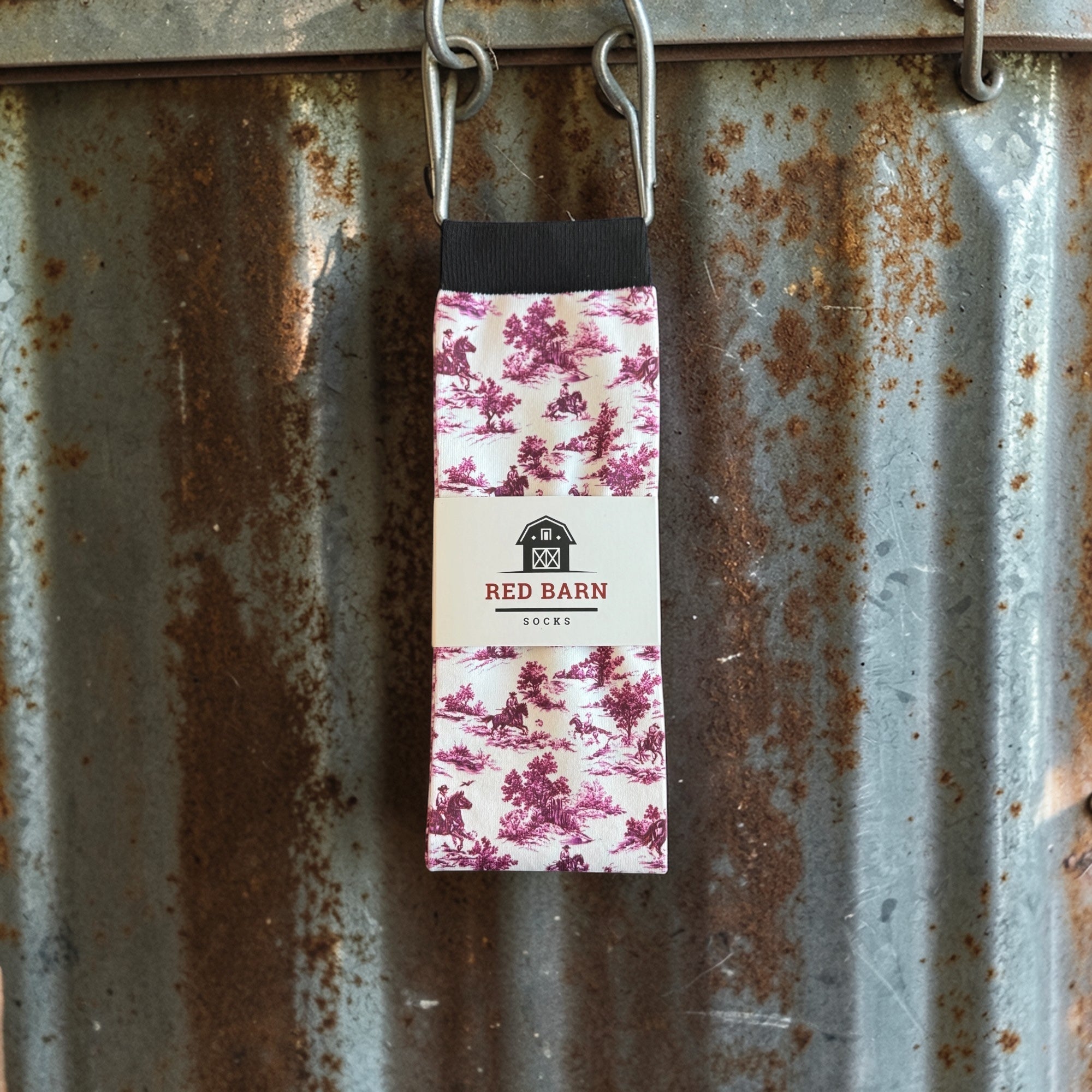 Red Barn Socks "Trailside Tales" - Red Barn Socks - Equiluxe Tack