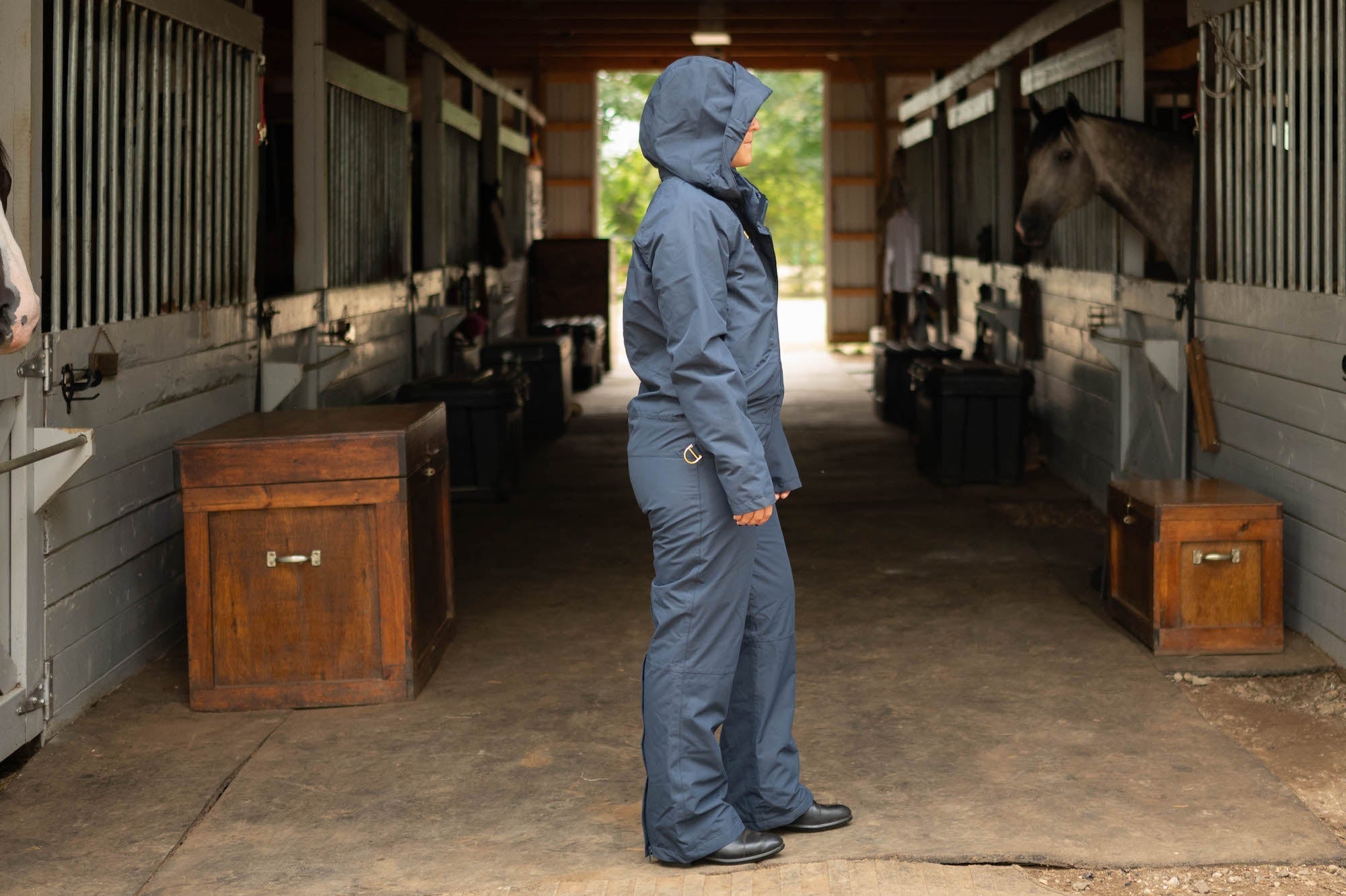 Redingote Winter Insulated Jumpsuit 4.0 - Blue Nights PRE - ORDER - REDINGOTE - Equiluxe Tack