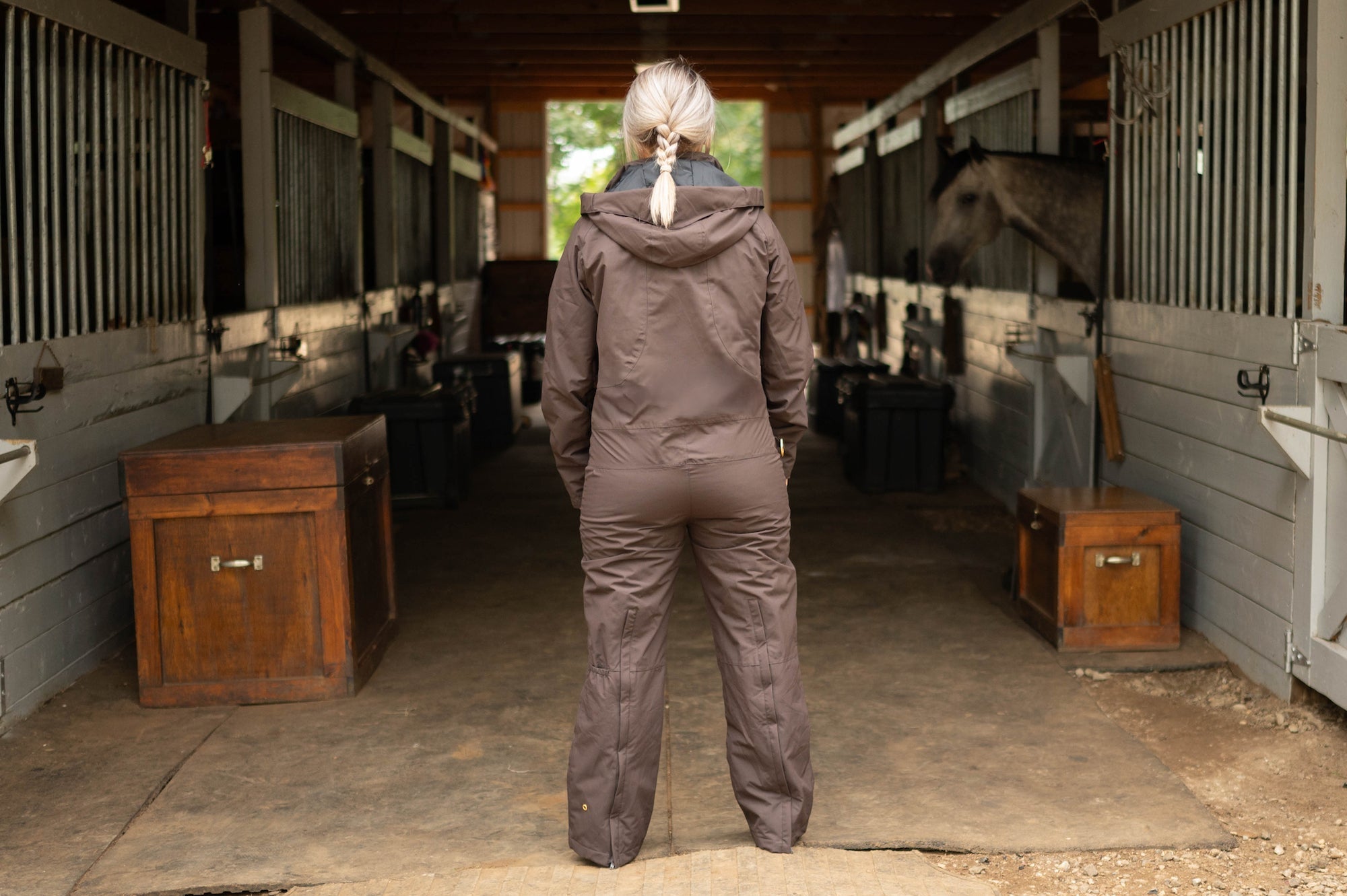 Redingote Winter Insulated Jumpsuit 4.0 - Chocolate PRE - ORDER - REDINGOTE - Equiluxe Tack