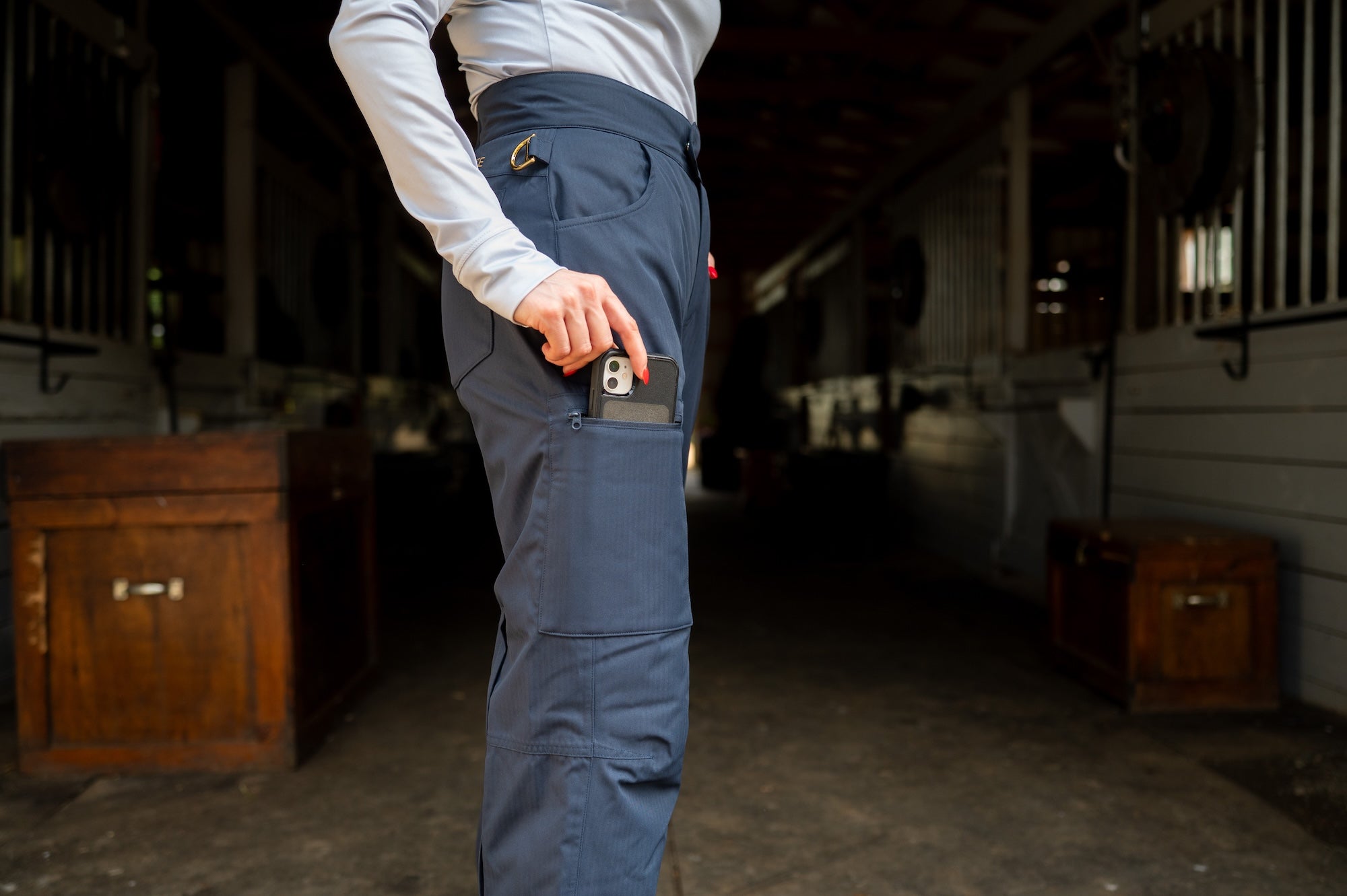 Redingote Winter Insulated Pant - Blue Nights - REDINGOTE - Equiluxe Tack