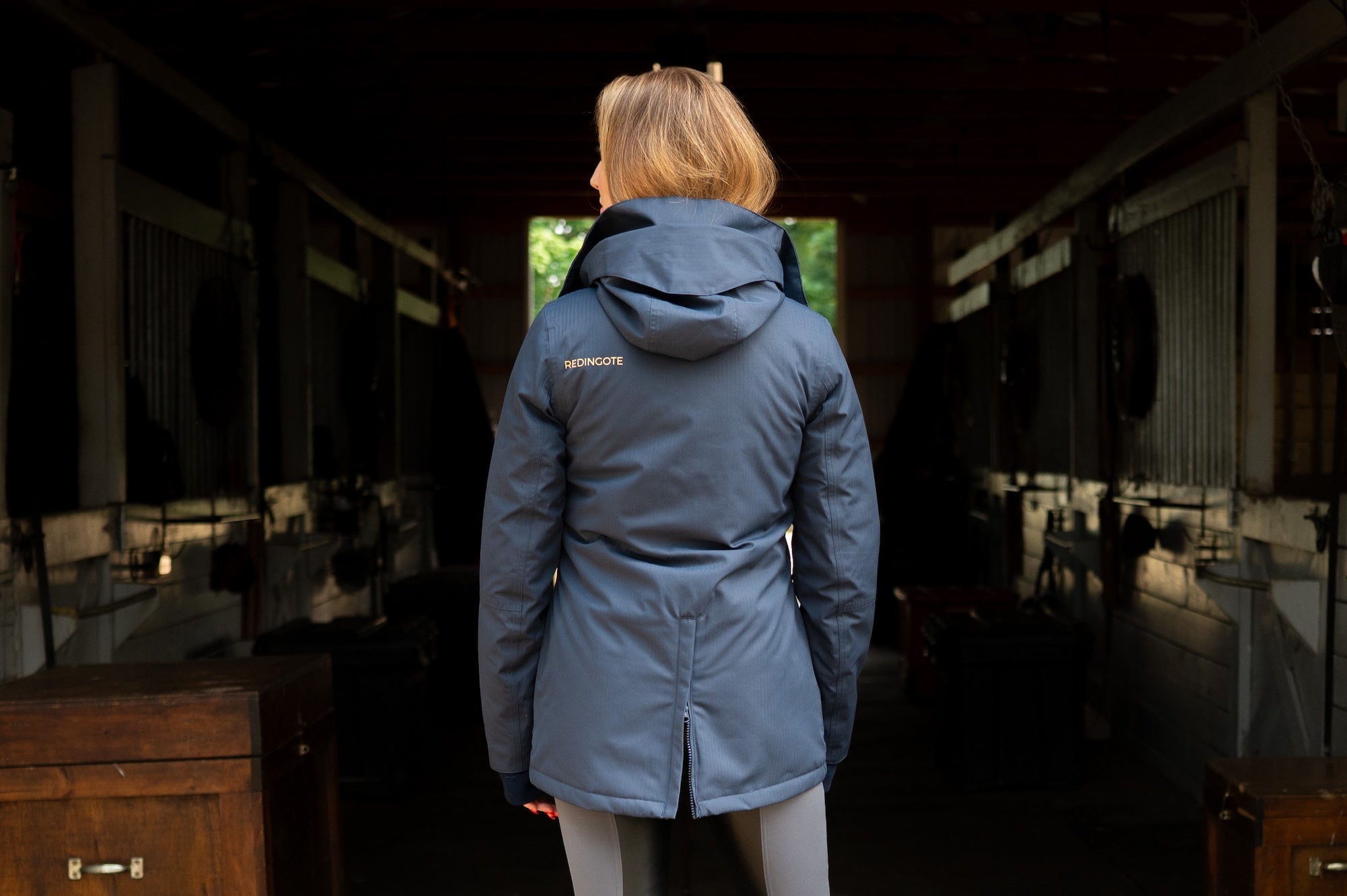 Redingote Winter Insulated Riding Jacket 2.0 - Blue Nights - REDINGOTE - Equiluxe Tack