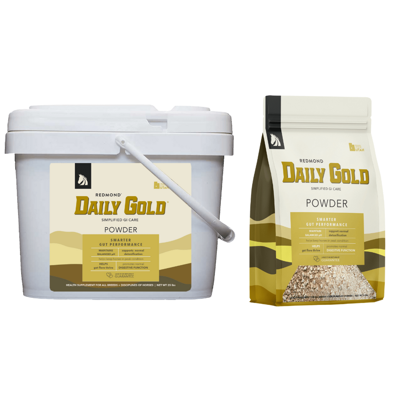 Redmond™ Daily Gold® Horse Gut Supplement - Redmond - Equiluxe Tack