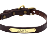 Remarkable Leather Goods Classic Dog Collar (690) - Remarkable Leather Goods - Equiluxe Tack