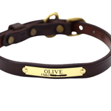 Remarkable Leather Goods Classic Dog Collar (690) - Remarkable Leather Goods - Equiluxe Tack
