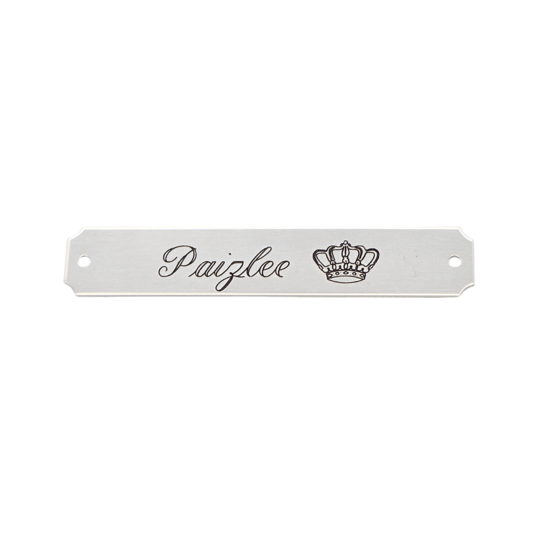 Remarkable Leather Goods Classic Halter Nameplate - Remarkable Leather Goods - Equiluxe Tack
