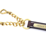 Remarkable Leather Goods Classic Lead Nameplate - Remarkable Leather Goods - Equiluxe Tack