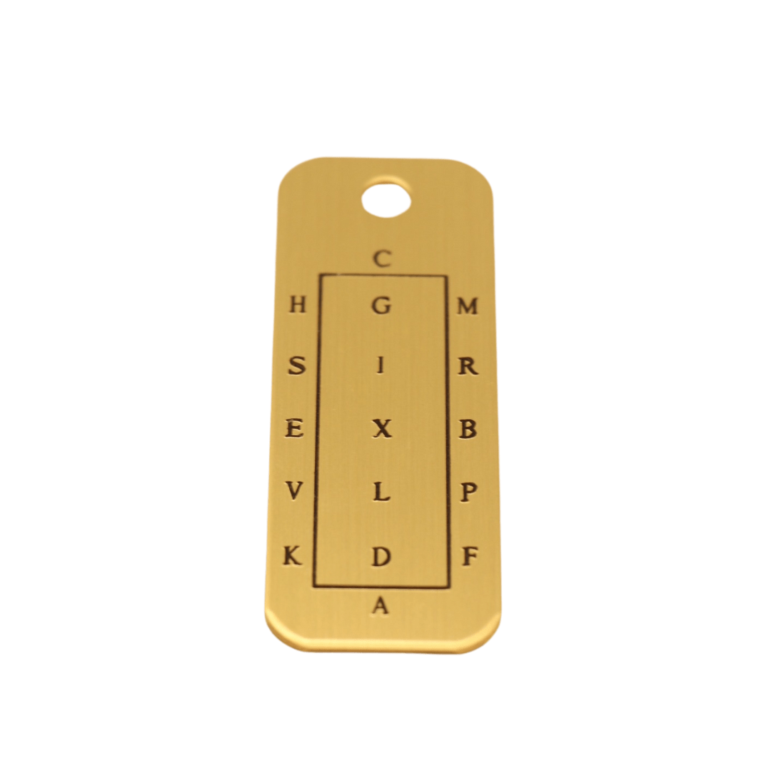 Remarkable Leather Goods Dressage Ring Key Chain - Remarkable Leather Goods - Equiluxe Tack