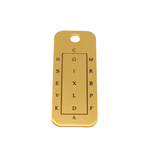 Remarkable Leather Goods Dressage Ring Key Chain - Remarkable Leather Goods - Equiluxe Tack