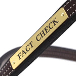 Remarkable Leather Goods Elegant Halter Nameplate - Remarkable Leather Goods - Equiluxe Tack