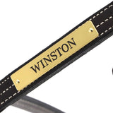 Remarkable Leather Goods Elegant Halter Nameplate - Remarkable Leather Goods - Equiluxe Tack