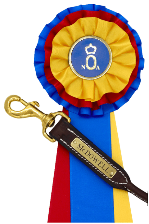 Remarkable Leather Goods Elegant Lead Nameplate - Remarkable Leather Goods - Equiluxe Tack
