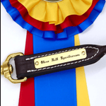 Remarkable Leather Goods Elegant Lead Nameplate - Remarkable Leather Goods - Equiluxe Tack
