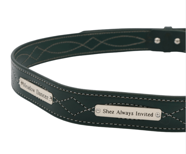 Remarkable Leather Goods Elegant Saddle Plate - Remarkable Leather Goods - Equiluxe Tack