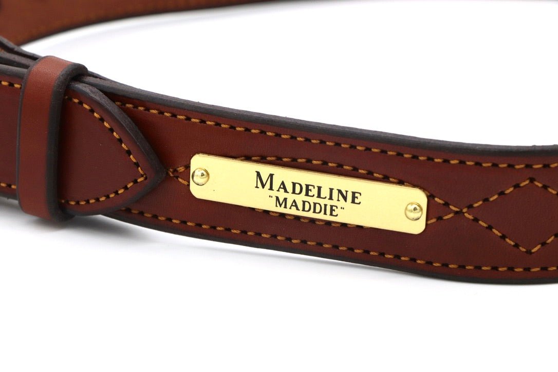Remarkable Leather Goods Elegant Saddle Plate - Remarkable Leather Goods - Equiluxe Tack
