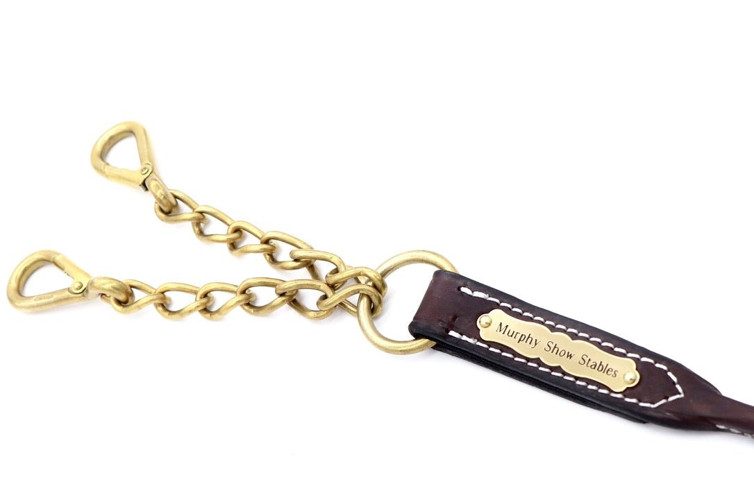 Remarkable Leather Goods Fancy Lead Nameplate - Remarkable Leather Goods - Equiluxe Tack