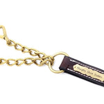 Remarkable Leather Goods Fancy Lead Nameplate - Remarkable Leather Goods - Equiluxe Tack